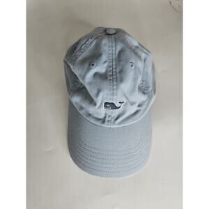 Vineyard Vines Strapback Baseball Cap Dad Blue Whale Adjustable Logo Outdoors